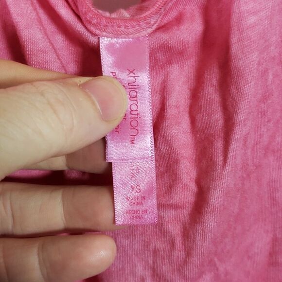 Xhilaration Sleepwear Paradise Pink Romper XS (AO) - Picture 4 of 8